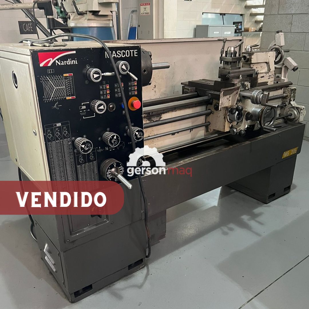 TORNO MECANICO NARDINI MASCOTE MS205 REFORMADO